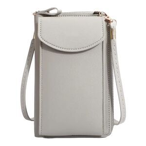 Gray Mini Bag Multi Compartment Crossbody Shoulder Bags NEW